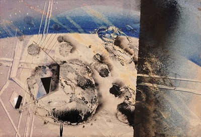 Lot 517 - John Tunnard - Vision (of Moon Craters) | mixed media