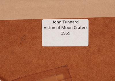 Lot 517 - John Tunnard - Vision (of Moon Craters) | mixed media