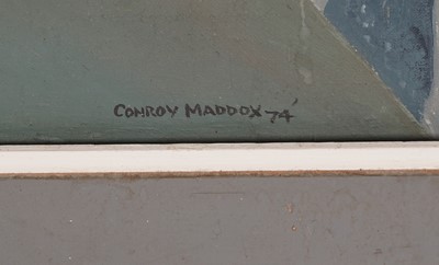 Lot 25 - Conroy Maddox - The Sanctuary | oil