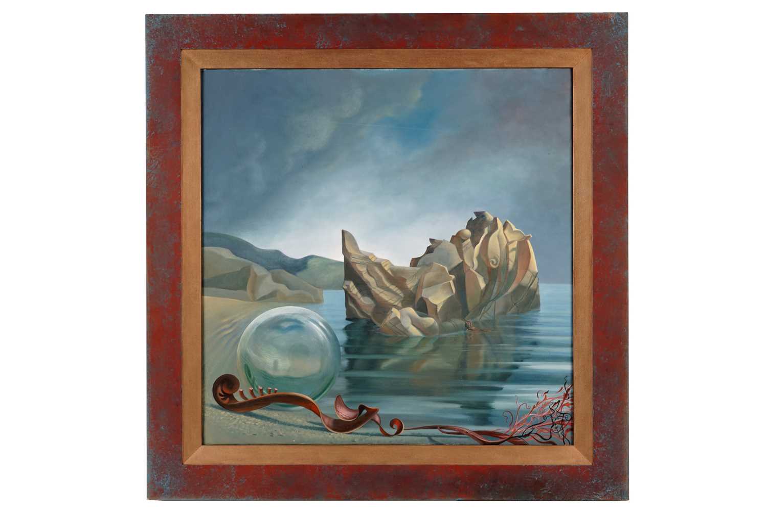 Lot 24 - Jonathon Coudrille - Kennack Rock: Song of the Fall | oil