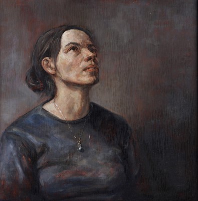 Lot Roar Kjernstad - Woman Staring | oil