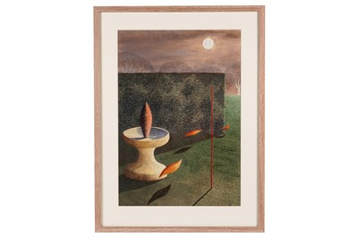 Lot 19 - Adrian Jones - Night Garden | wax and pen