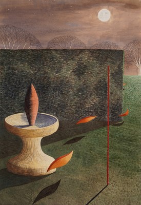 Lot 19 - Adrian Jones - Night Garden | wax and pen