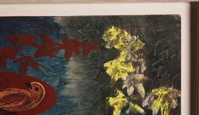 Lot 526 - John Tunnard - Untitled "Head with Bird" | gouache