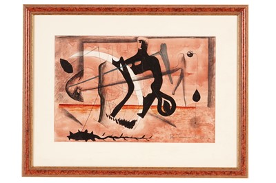 Lot 25 - John Tunnard - The False Mocha Comes True | mixed media