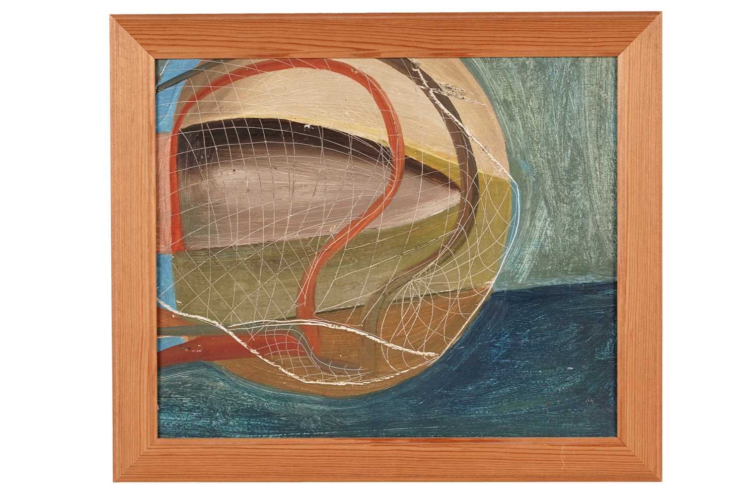 Lot 45 - Mid-20th Century School - Protruding form | oil