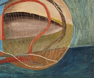 Lot 45 - Mid-20th Century School - Protruding form | oil