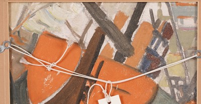 Lot 45 - Mid-20th Century School - Protruding form | oil