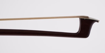 Lot 20 - A French violin stamped Moitessier; and two bows