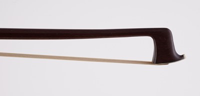 Lot 20 - A French violin stamped Moitessier; and two bows