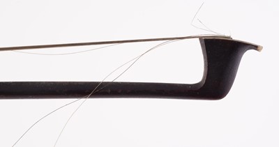 Lot 21 - A German violin and two bows