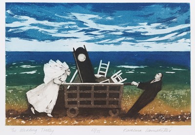 Lot 50 - Karolina Larusdottir - The Wedding Trolley | etching