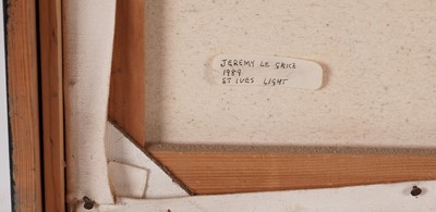 Lot 90 - Jeremy Le Grice - St. Ives Light | oil