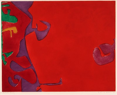 Lot Patrick Heron - Morning Reds | etching