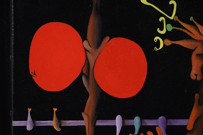 Lot 15 - Desmond Morris - The Young Sage | oil