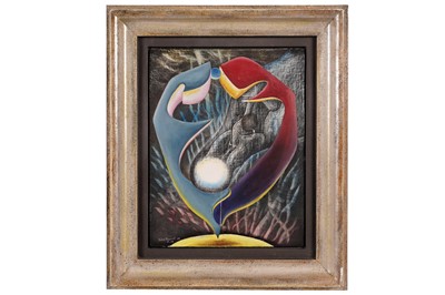 Lot 16 - John Tunnard - Bouquet for 1947 | oil on gesso