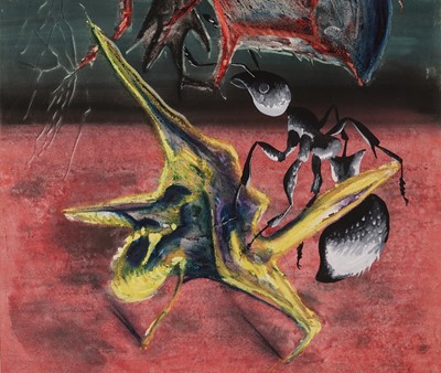 Lot 523 - John Tunnard - Aphis and Ants | gouache