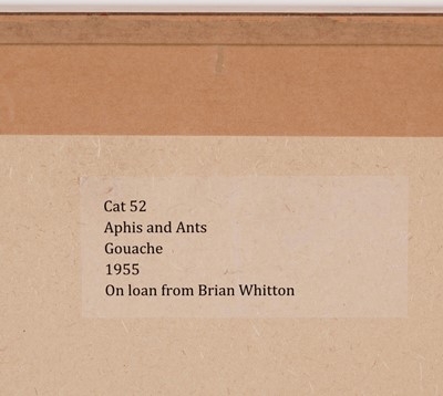 Lot 523 - John Tunnard - Aphis and Ants | gouache