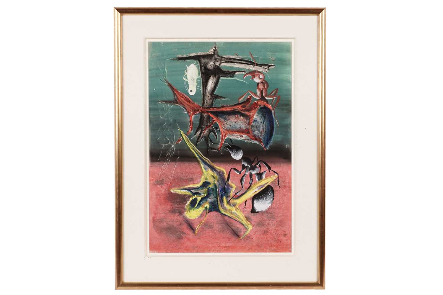 Lot 523 - John Tunnard - Aphis and Ants | gouache