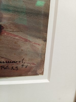 Lot 533 - John Tunnard - Blue Moon | gouache, pencil and charcoal
