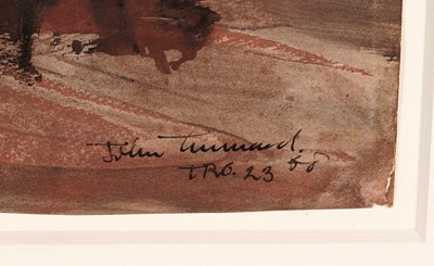 Lot 533 - John Tunnard - Blue Moon | gouache, pencil and charcoal