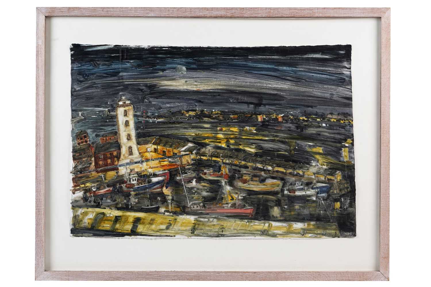 Lot Richard Hobson - North Shields Fish Quay | monotype