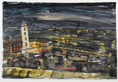 Lot Richard Hobson - North Shields Fish Quay | monotype