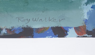 Lot 43 - Roy Walker - Sudden Rain | gouache and acrylic