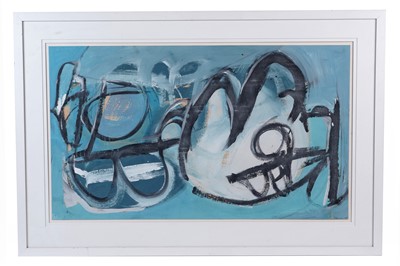 Lot 29 - Martin Lanyon - Blue Storm | mixed media