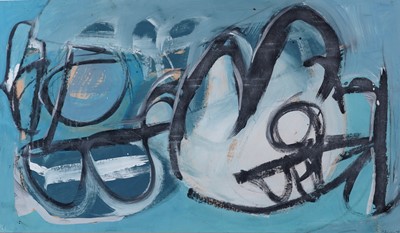 Lot 29 - Martin Lanyon - Blue Storm | mixed media