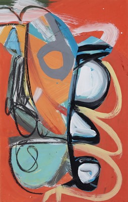 Lot Martin Lanyon - The Bullfighter | mixed media