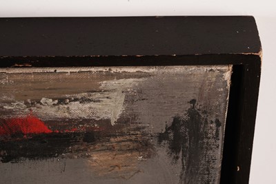 Lot 13 - In the manner of John Tunnard - Red & Black | oil