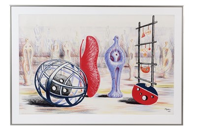 Lot After Henry Moore -Sculptural Objects | lithograph