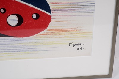 Lot After Henry Moore -Sculptural Objects | lithograph