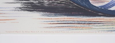 Lot After Henry Moore -Sculptural Objects | lithograph