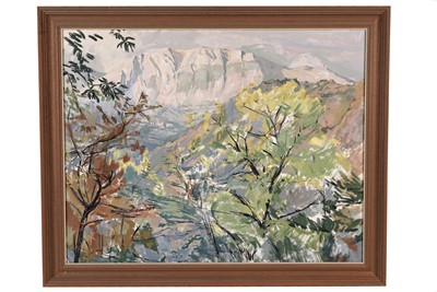 Lot 78 - Oliver Thomas - The Ugly Mountain | oil