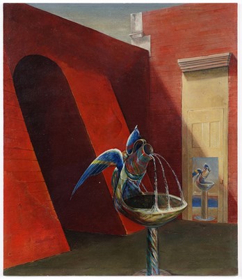 Lot 14 - Style of John Tunnard - Surreal Landscape | oil
