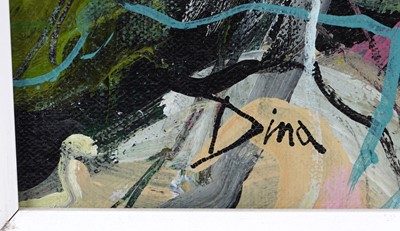 Lot 52 - Dina Campbell - Beach Path and Black Sky | acrylic