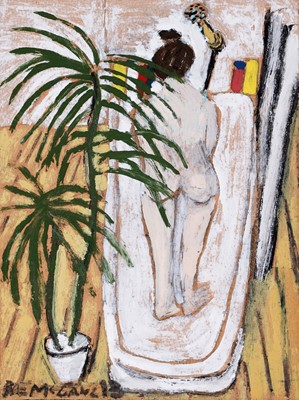 Lot 93 - Ralph E. McGaul - Shower | oil