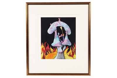 Lot 22 - Desmond Morris - Last of the Line | mixed media