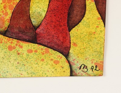 Lot 22 - Desmond Morris - Last of the Line | mixed media
