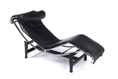Lot 582 - After Le Corbusier: an LC4 style chaise lounge