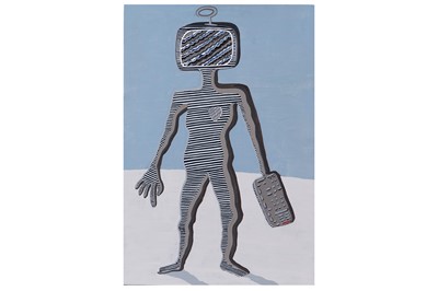 Lot 130 - Yair Meshoulam - TV Android | oil