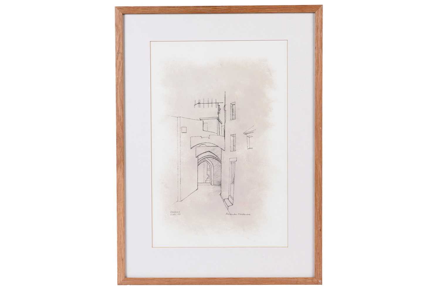 Lot 80 - Alexander Mackenzie - Rhodos | mixed media