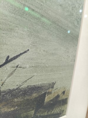 Lot 519 - John Tunnard - Log | watercolour and black chalk