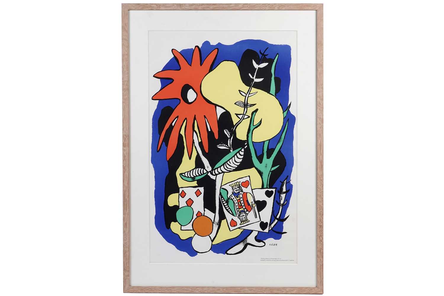 Lot 48 - After Fernand Leger - King of Hearts | lithograph