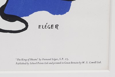 Lot 48 - After Fernand Leger - King of Hearts | lithograph