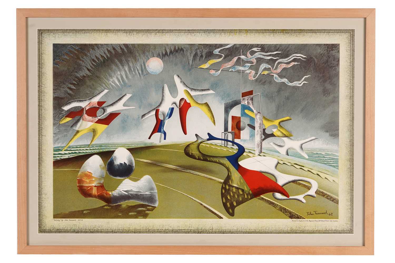 Lot 514 - After John Tunnard - Holiday | lithograph