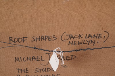 Lot 58 - Michael J. Praed - Roof Shapes | oil