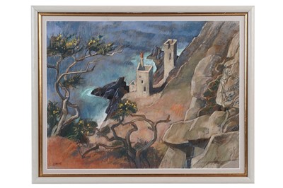 Lot 56 - Ken Symonds - A Mine on North Cornwall Coast | pastle